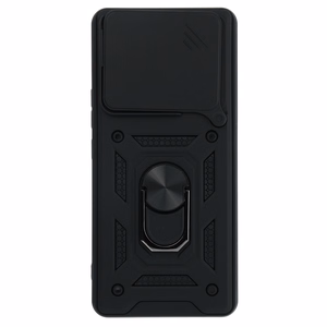 Slide Camera Armor Suojakuori Xiaomi 15 Pro 5G:lle musta