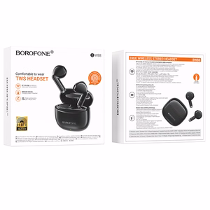Borofone BW88 Deep Rhyme TWS Bluetooth -kuulokkeet, mustat