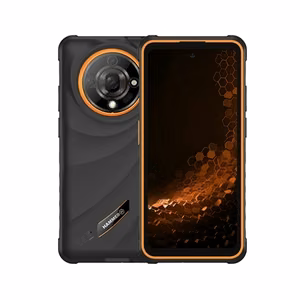 Hammer Iron 6 – 6.56 tuuman IPS 1612 × 720 älypuhelin, MediaTek Dimensity 6300, 8/256 GB, 3G/4G/5G, 64 MP takakamera, Android 15, 6050 mAh, oranssi