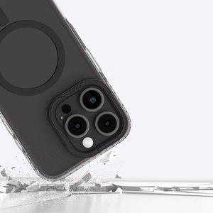 AmazingThing Titan Pro Mag suojakuori magneettirenkaalla iPhone 16 Pro - musta