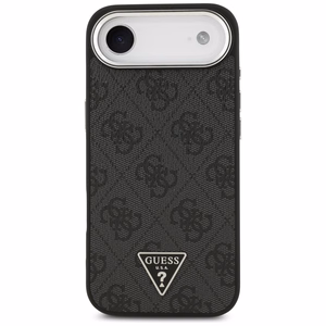 GUESS suojakuori iPhone 17 Air MagSafe-yhteensopiva PU 4G W/Triangle Logo SL - musta