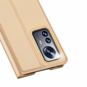 Dux Ducis Skin Pro Holster Cover Flip Cover Xiaomi 12 Pro kultainen