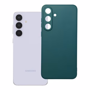 Matt tummanvihreä Suojakuori Samsung S25 FE:lle