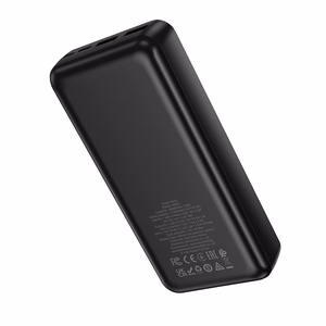 Borofone Power Bank 20000mAh BJ80A Clever - 2xUSB + Type C - QC 3.0 22,5W + PD 20W black