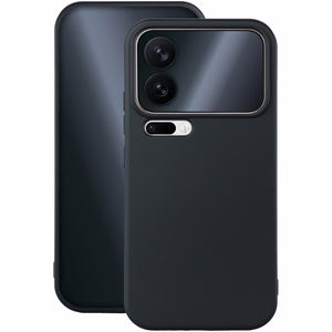Silikoninen suojakuori Xiaomi 17 Prolle musta