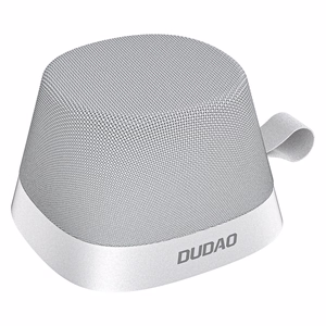 Dudao Y20 langaton kaiutin magneettikiinnityksellä Bluetooth 5.3 hopeinen