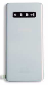 Takakuori Samsung G973 S10:lle Prism White alkuperäinen (käytetty Grade B)