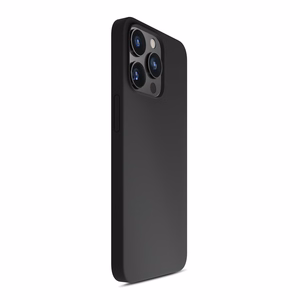 3mk Silikoninen Suojakuori iPhone 16 Pro:lle - Musta