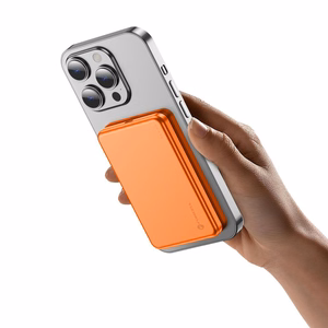 Forcell F-Energy Slim F5K9 -varavirtalähde, MagSafe-yhteensopiva, 5000 mAh, 15 W, QC 4.0, PD 3.0, oranssi