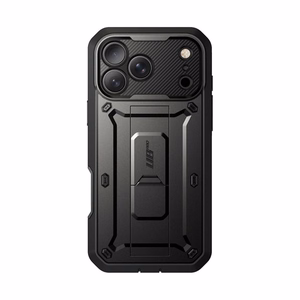 Supcase Unicorn Beetle Pro -suojakuori iPhone 18 Pro / 17 Pro – musta