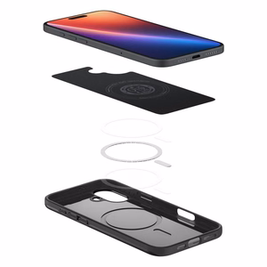 Spigen Thin Fit MagSafe Suojakuori iPhone 16 Pluslle - musta