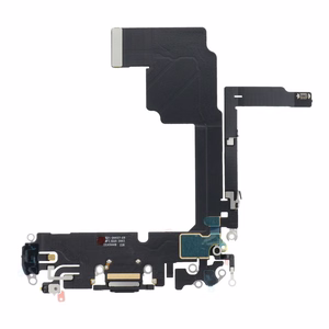 Latausflex USB IPHONE 15 Pro:lle musta OEM