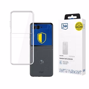 3mk Armor Case suojakuori Motorola Razr 50 - läpinäkyvä