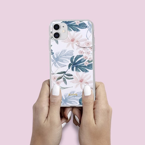 Crong Flower Pattern 01 suojakuori laitteelle iPhone 11