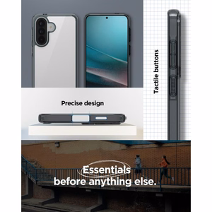 Spigen Ultra Hybrid -suojakuori Samsung Galaxy A57 5G:lle space clear