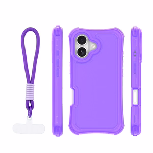 Safepop suojakuori hihnalla iPhone 17 6,3" violetti