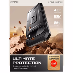 Supcase Unicorn Beetle Pro  Google Pixel 11 Pro XL kuori, musta
