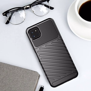 Thunder Case Joustava Kova Rugged Cover TPU asia Samsung Galaxy A22 5G sininen sininen