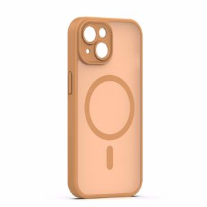 Mag Matt case for iPhone 13 6,1" brown camera protection
