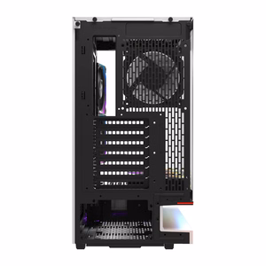 DarkFlash F1 ATX -tietokonekotelo ja 6 tuuletinta, valkoinen