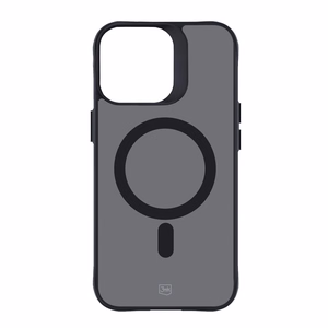 3mk Smoke MagCase MagSafe-suojakuori iPhone 15 Pro Max:lle - puoliläpinäkyvä