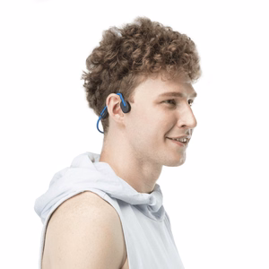 SHOKZ OpenMove langattomat Bluetooth-kuulokkeet korvakoukku sininen