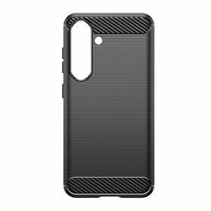 Carbon Suojakuori Samsung Galaxy S25 Edge:lle - musta