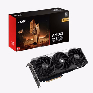 Näytönohjain Acer Nitro Radeon RX 9070 OC, 16 Gt AMD GDDR6