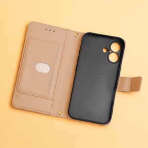 Smart Triangle Suojakuori iPhone 17 Pro 6,3:lle ruskea