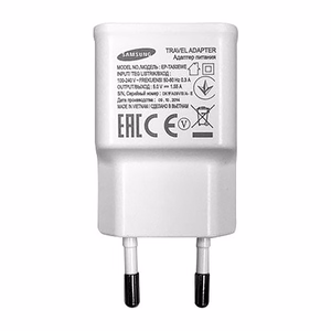 Samsung EP-TA50EWE 8W USB-A Wall Charger with MicroUSB Cable ECB-DU4AWE (Bulk - Replacement Packaging) - White