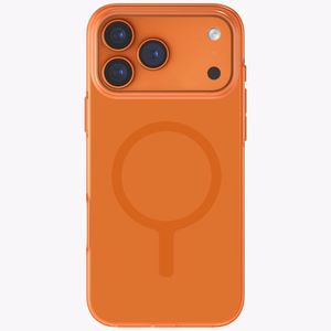 Uniq Clario Magclick lataussuojakuori iPhone 17 Pro Max oranssi