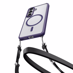 Spigen Ultra Hybrid Mag MagSafe Case for Samsung Galaxy S26+ - Clear Navy Blue