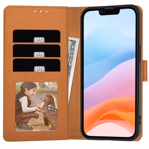 Case Fancy Wallet Samsung A536 A53 5G brown