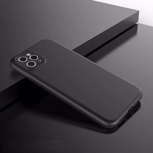 Pehmeä Suojakuori Samsung Galaxy A55:lle - musta