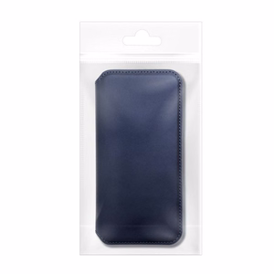 Flip-suojakuori Samsung S24 PLUS:lle Dual Pocket Book laivastonsininen