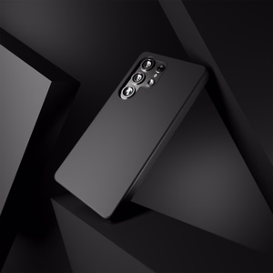 Puro Icon silikoninen suojakuori Samsung Galaxy S25 Ultra -puhelimelle - musta