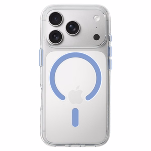 Liavec Pure -suojakuori kameran ohjauspainikkeella mallille iPhone 18 Pro Max/17 Pro Max, vaaleansininen