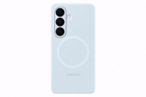 Samsung Silicone Magnet Suojakuori Samsung Galaxy S26:lle, MagSafe-yhteensopiva - sininen