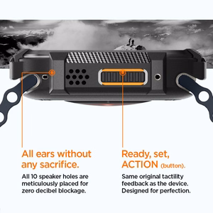 Spigen Rugged Armor -suojakuori Apple Watch Ultra 49 mm -mallille, mattamusta