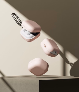Ringke Silicone suojakuori Samsung Galaxy Buds 4 / 4 Pro:lle pinkki