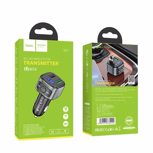 FM-modulaattori Hoco E67 Fighter QC3.0