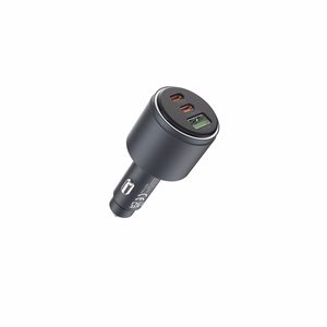Devia autolaturi Extreme Metal PD QC 116W 1x USB 2x USB-C musta