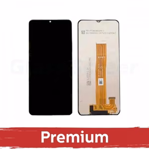 LCD Display Compatible With Samsung A125 A12 Black OEM