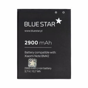 Akku Xioami Mi Note:lle (BM42) 2900 mAh Blue Star