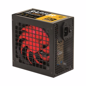 Rebeltec ATX virtalähde RAPTOR 500W 80+ Bronze, Single Rail, DC-DC