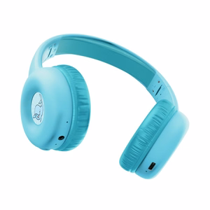 Trust Nouna langalliset ja langattomat sankakuulokkeet puheluille/musiikille USB Type-C Bluetooth sininen