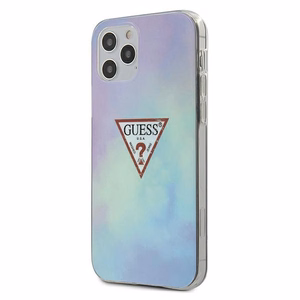 Guess GUHCP12LPCUMCGC02 iPhone 12 Pro Max 6.7" sininen/sininen kotelo Tie & Dye Collection -mallisto