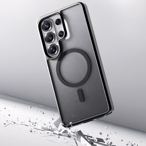 Rock Guard Touch Matte Series magneettinen suojakuori Samsung Galaxy S26 Ultra:lle musta