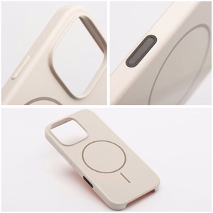 Suojakuori iPhone 17 AIR:lle Glossy Mag Cover MagSafe-yhteensopiva valkoinen