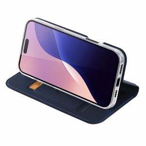 DUX DUCIS Skin Pro Lompakkosuojakuori iPhone 16 Pro Max:lle - sininen